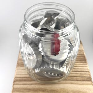 ヴィンテージ ヘーゼル アトラス アールデコ ジャー リブ付きガラス