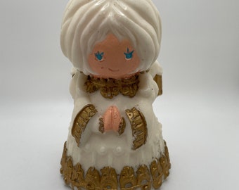 Hallmark Vintage Angel Candle Never Burn with Original Sticker on Bottom