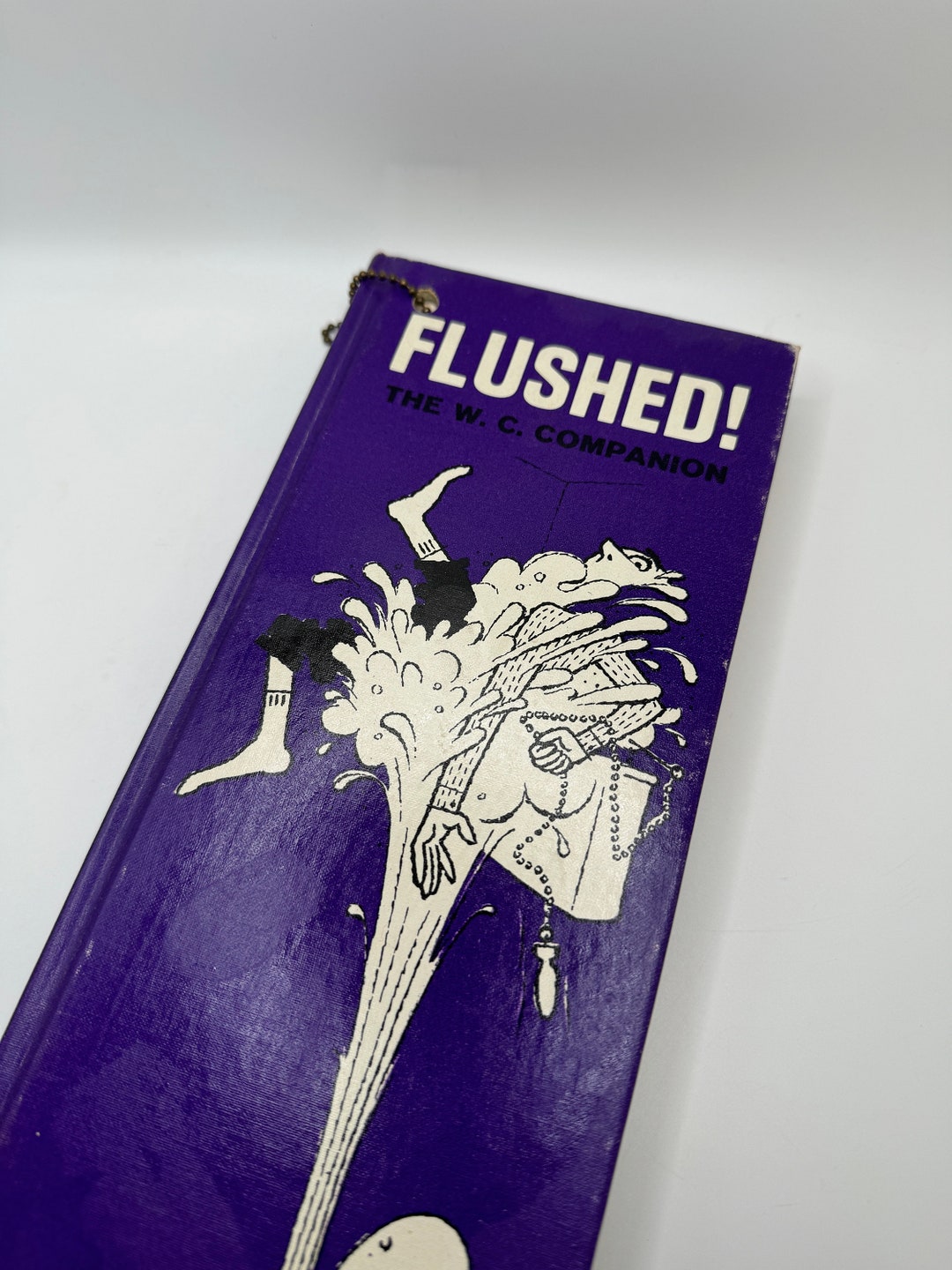 Flushed Bathroom Humor Book the W.C. Companion Purple Book Etsy