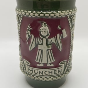 Olympiade 1972 Munchen Germany Ceramic Glazed Cup