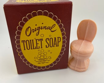 Original Toilet Soap For the Flush of Youth in Box with Soap Vintage
