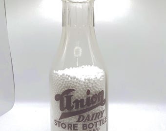 Glass Milk Bottles
