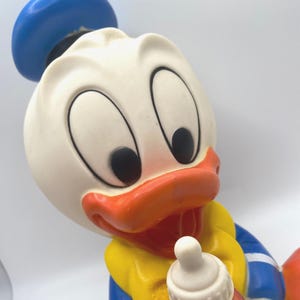 Shelcore 1986 Walt Disney Company Donald Duck Squeeky Toy