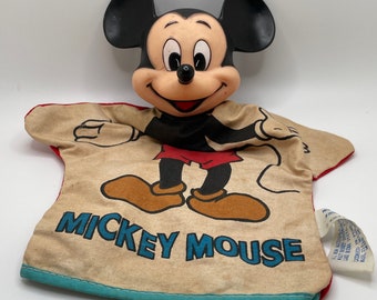 Vintage Mickey Mouse Hand Puppet
