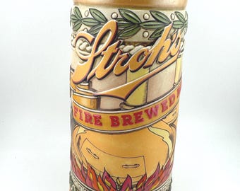 Vintage Stroh’s Beer Heritage Series VI Stein Fire Brewed Brewing Process Collectible Beer Mug Brewery Barware Gift Local Brewery Gift
