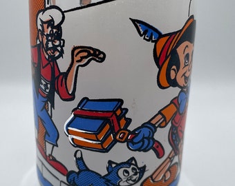 Pinocchio 1982 Pepsi "Wonderful World of Disney" Collector Glass