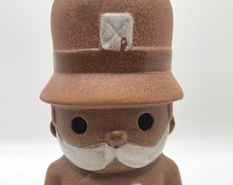 British Bobby Terra Cotta Ceramic Figure