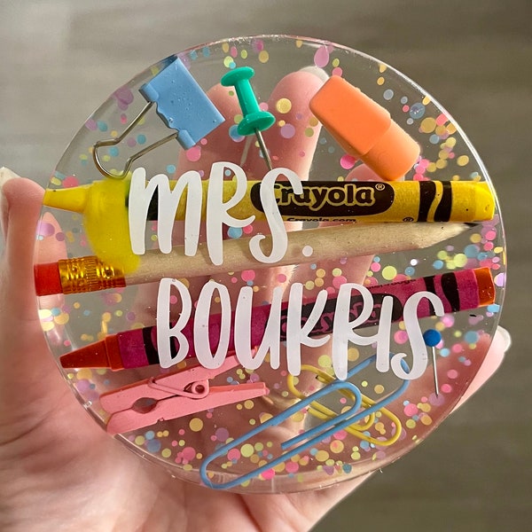 Teacher Appreciation Coaster