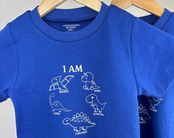 I AM shirt, toddler affirmation shirt, perfect gift, unique, different, comfortable shirt, affordable shirt, kindness matters, be kind