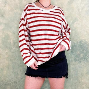 Katies 90s Stripe Knit Jumper