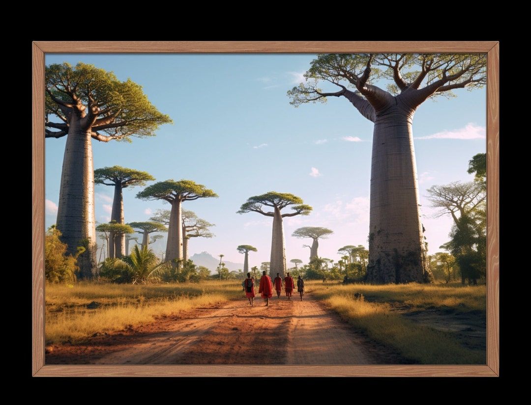 Avenue of the Baobabs Printable Wall Art - Etsy