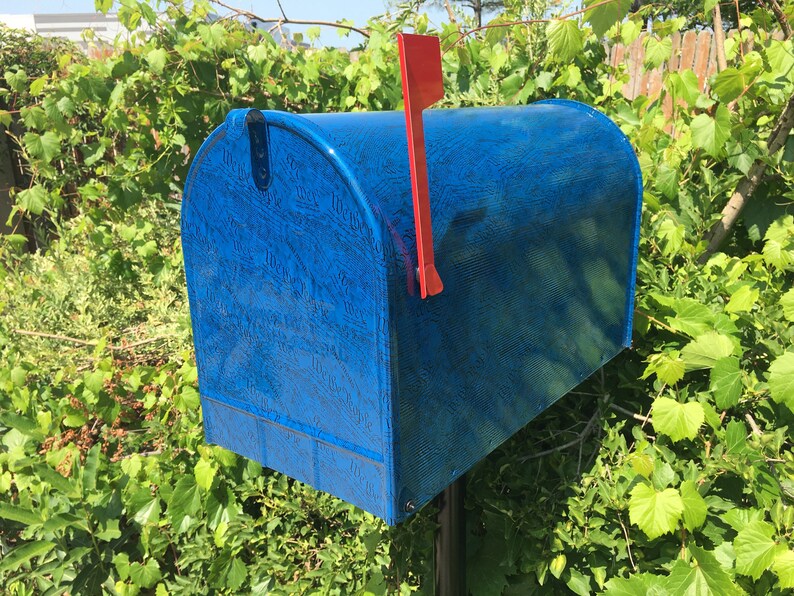 Custom Hydrographics Jumbo Mailbox Etsy