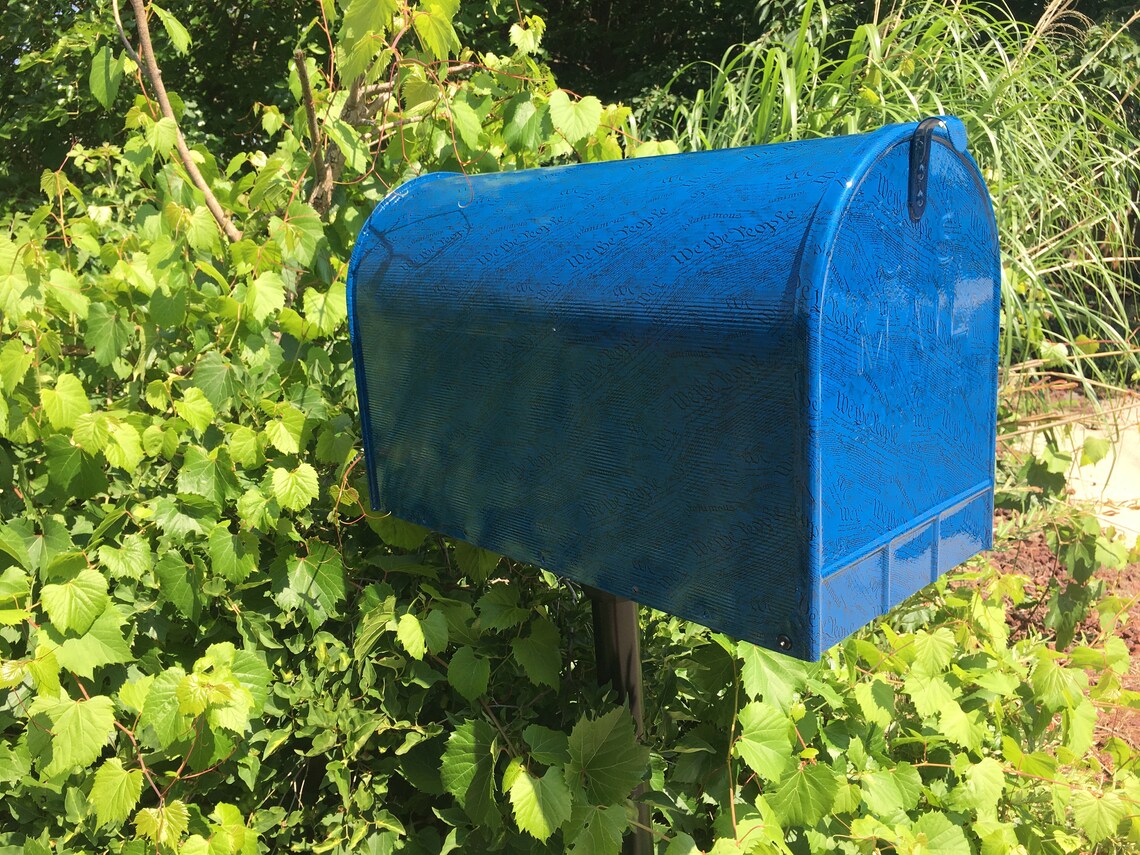 Custom Hydrographics Jumbo Mailbox Etsy