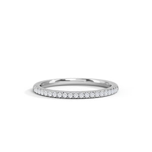 Lindo anel de zircônia branca, anel de prata esterlina, anel de pilha, anel de aniversário, anel de casamento, presente para o amor, anel minúsculo