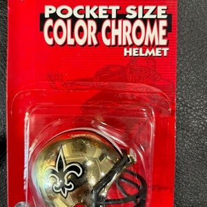 Riddell NFL Chrome Pocket Pro Helmet - New Orleans Saints
