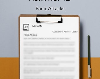 Panic Attack Questions for Doctor Visit (PDF Download)