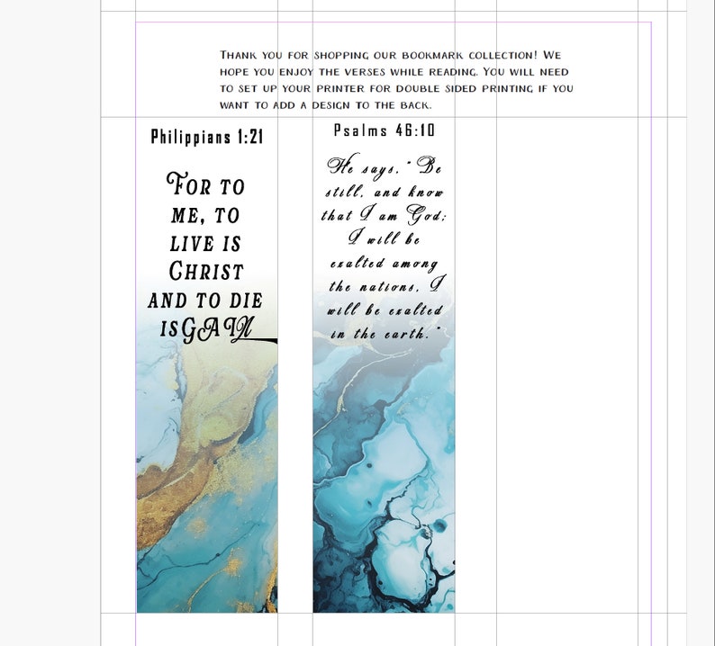Printable Bible Verses Bookmarks, Digital Bookmark Bundle, Christian ...