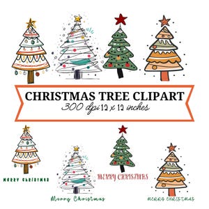 Clipart aquarelle festif à feuilles persistantes bohème pour une décoration de Noël minable