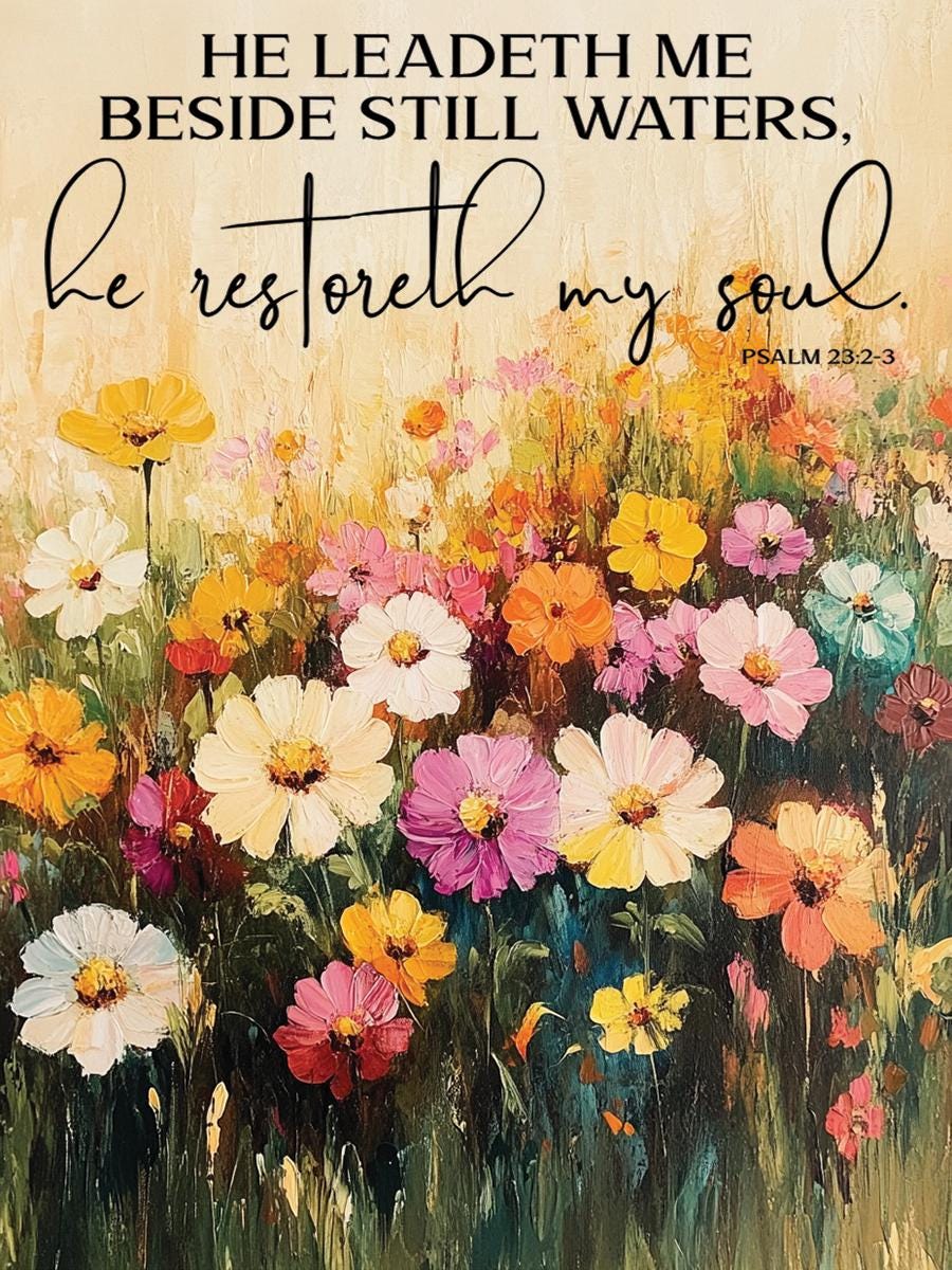 Scriptures Watercolour Printable Watercolor Floral Scripture Cards: Bible Verses & Daily ...