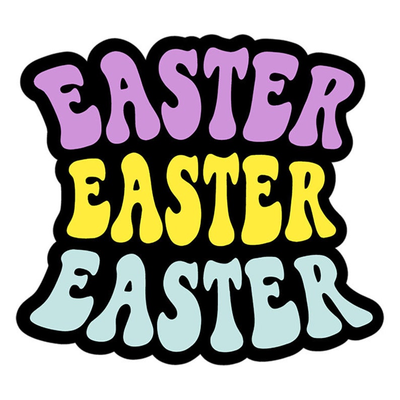 Easter Printable Stickers Digital Easter Stickers, Easter Stickers