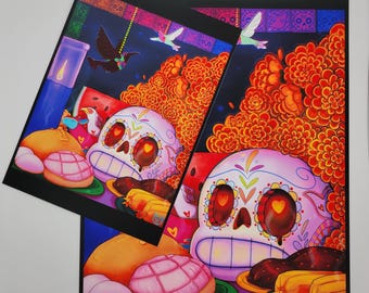 Dia de los Muertos — Art Print — 5x7, 8x10