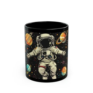 Cosmic Coffee Mug 11oz - Galaxy Mug, Space Mug, Cosmic Swirl Coffee Cup, Celestial Mug, Space Lover Gift, Gift for Astronomy Enthusiasts
