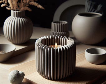 New Tealight Holder Model – Modern Candle Holder for Home Decor – 3D Printed Tealight Holder in Multiple Colors