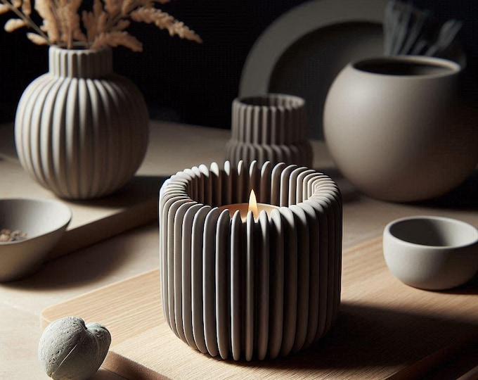 New Tealight Holder Model – Modern Candle Holder for Home Decor – 3D Printed Tealight Holder in Multiple Colors