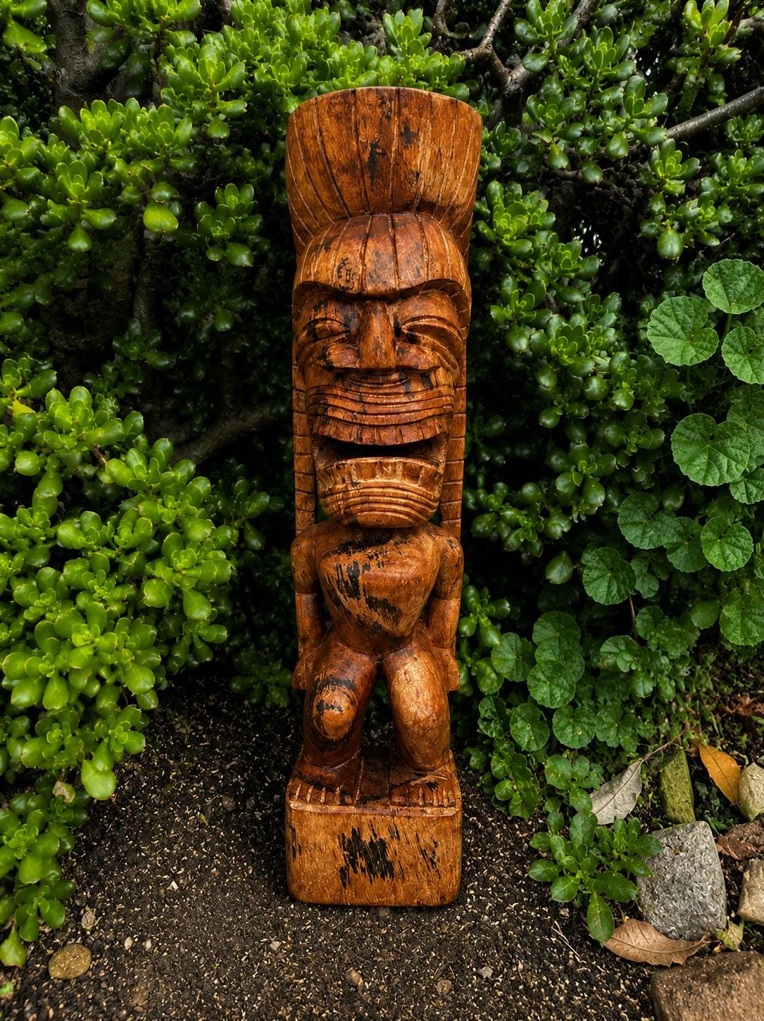 Hawaii wood statue - Etsy 日本
