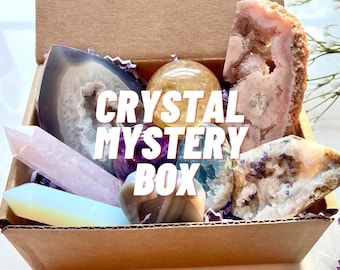 Crystal Mystery Box, Personalized Mystery Box, High Quality Crystals, High Value, Crystal Gift