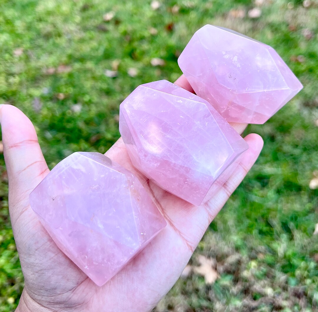 Rose Quartz Free Form, You Choose, Rose Quartz Crystal, Crystal