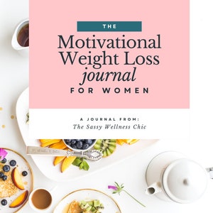 Motivational Weekly Weight Loss Journal for Women, Diet Weight Loss Journal, 20 Pound Weight Loss, My Weight Loss Journey, Weight Loss Plan