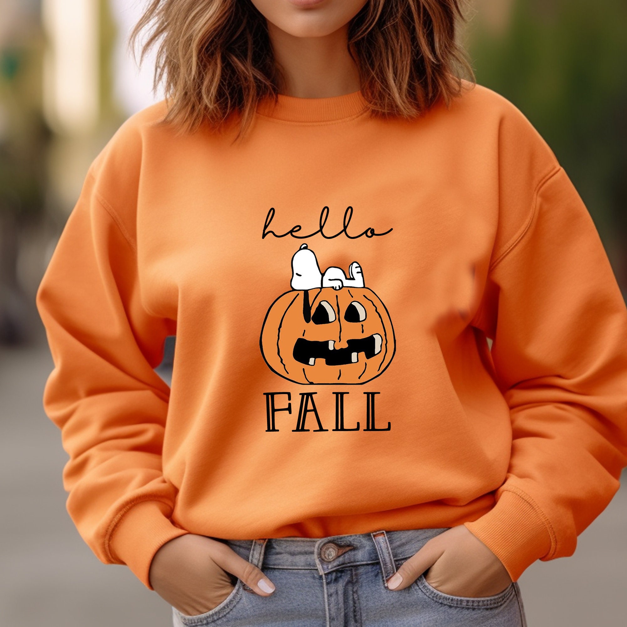 Snoopy Halloween Sweater Etsy 