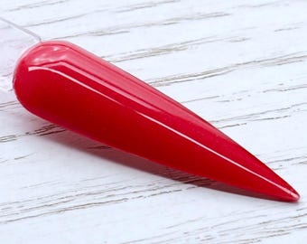 Love Struck: polvos de inmersión de color rojo vibrante para uñas para el día de San Valentín