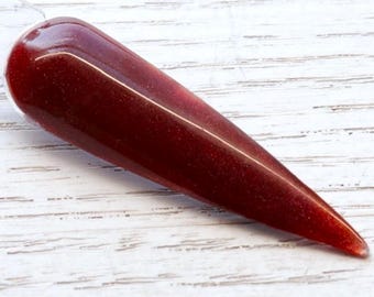 Wine - dark burgundy dip powder for fall and autumn nails, nail dipping powder