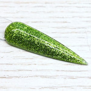 Olive Orchard - green glitter  dip powder for fall nails, sage olive dip powder
