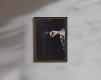 Portrait of a Lady – Portrait of a Lady – John Singleton Copley – Atmospheric – Digital Poster – Dark Academia – Wall Art - Oil Painting