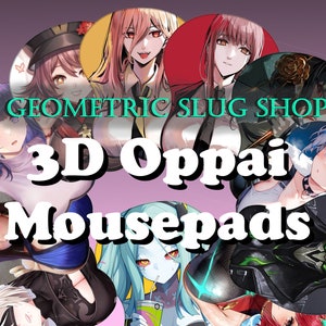 Tapis de souris 3D ergonomique Genshin Impact Ayato Oppai Boba Tea