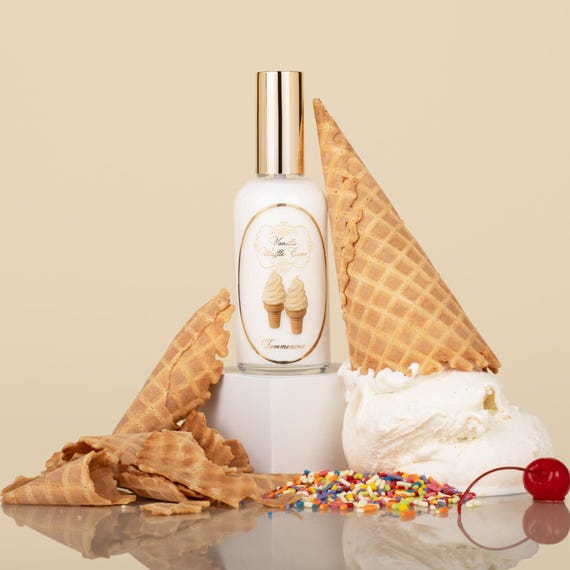 Body & Hair Milky Perfume, High Quality And Long Lasting, Safe For Hair, Luxurious Glass Packaging