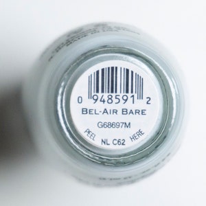 OPI C62 Bel-Air Bare California 2001 Vintage New Old Stock image 3
