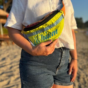 Upcycled Fanny Pack – Unique, Eco-Friendly, and Colorful