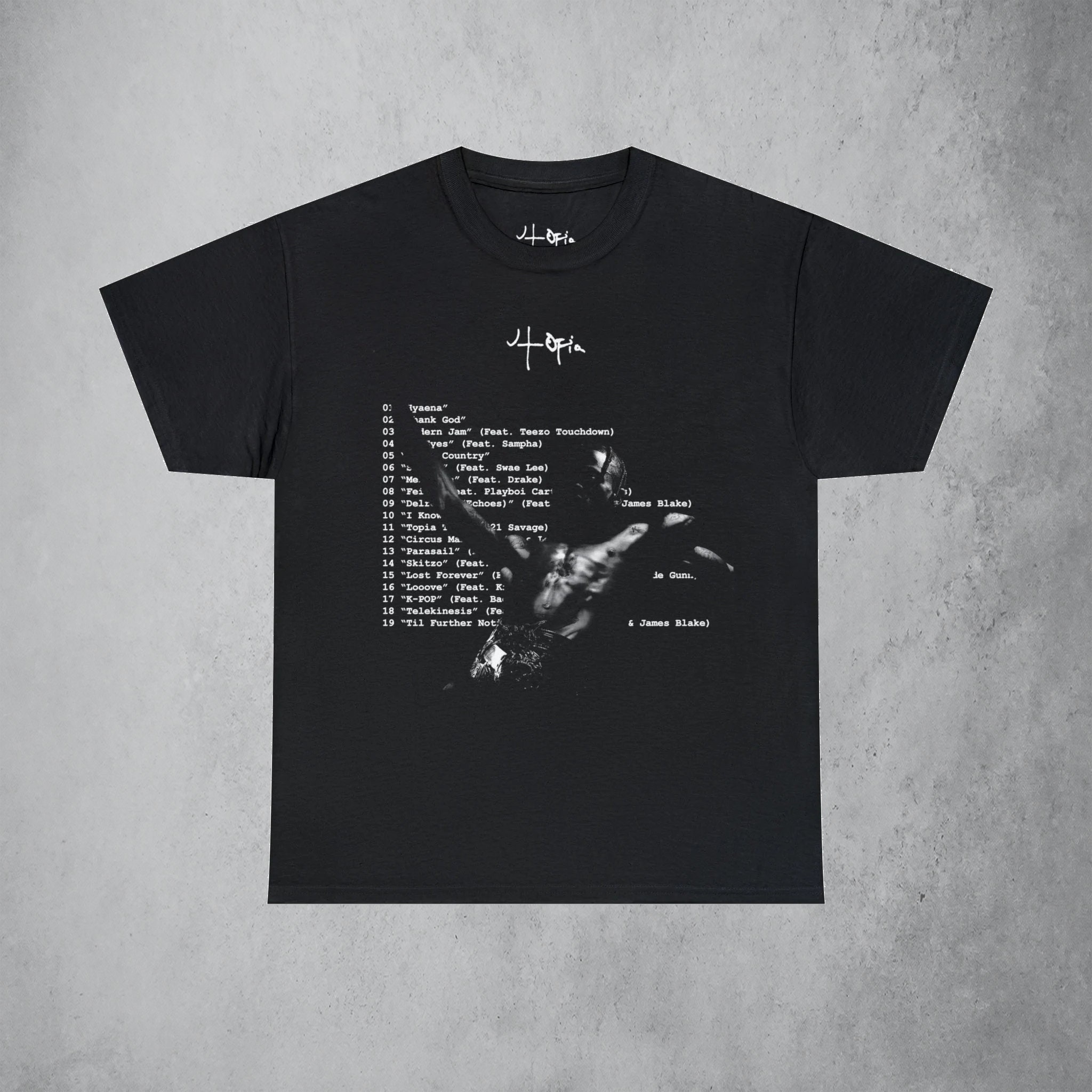 Travis Scott UTOPIA T-shirt Utopia Logo Vintage - Etsy