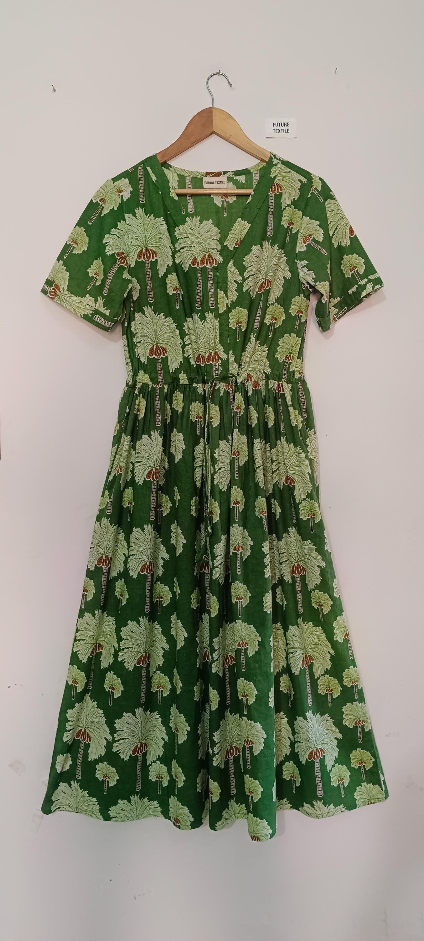 Palm Tree Dress - Etsy