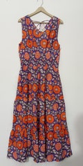 Beautiful Hand Print Dress || Handblock Cotton Dress || Indian Print Dress || Cotton Block Dresss || Sleevesless cotton Dress for Women's product logo