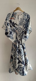 Cotton Kaftan, Indian Floral Kaftan, Long Caftan,Dress For to be Moms, Beach Cover up, Sleepwear, Indian Kaftan, Maxi Dress,Bikini Cover Up