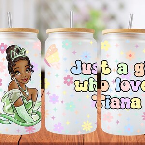 16 Unzen Tiana Libbey Glasdosenverpackung, 1 png-Datei. leuchtend bunt. Digitaler Download, es wird kein physischer Artikel gesendet