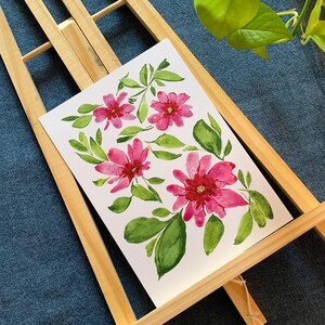 Aquarell Illustration, Kunstdruck, Fine Art Druck, Wanddekor, botanische Kunst Druck, florale Kunstdruck, handgemacht, homedecor, Geschenkidee