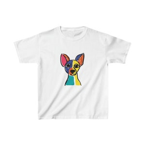 Conception animale colorée | Imprimé animal vibrant | Vêtements pour enfants | -shirt amusant et coloré | Vêtements pour enfants sur le thème des animaux