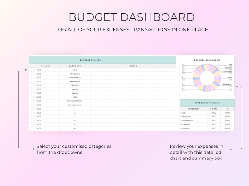 Couples Budget Spreadsheet, Google Sheets Template, Weekly Monthly Budget, budgeting, personal finance, budget template, joint finances image 5