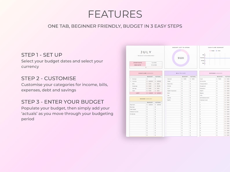 Couples Budget Spreadsheet, Google Sheets Template, Weekly Monthly Budget, budgeting, personal finance, budget template, joint finances image 2